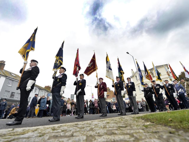 Eastbourne Remembrance Sunday Service (Photo by Jon Rigby)