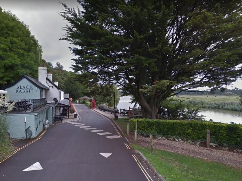 Part of the Hall & Woodhouse Family, The Black Rabbit pub and restaurant, in Mill Road, Arundel, has a garden right next to the River Arun with views of neighbouring countryside and Arundel Castle