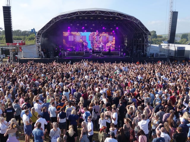 Tens of thousands gathered for this brand new music festival in Sussex, festival featuring Sam Smith George Ezra, Rudimental and Disclosure.
