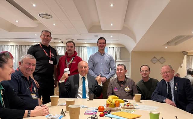 Andrew Griffith MP & Veterans at Armed Forces Community Conference 13th February 2026