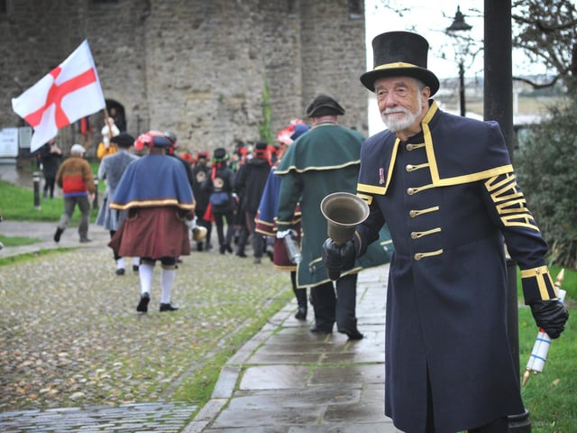 The 71st National Town Criers' Championships in Rye on October 12 2024.