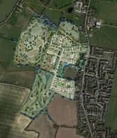 An illustrative plan of the proposed development. Image: Catesby Strategic Land Ltd