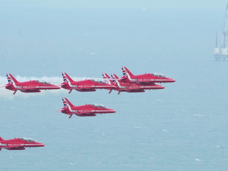 Red Arrows Eastbourne Airshow 2024
