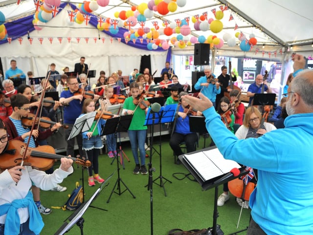 The Power Of Music event at The Orchards Shopping Centre 2023. Submitted Image