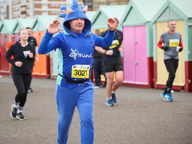 Scenes from the 2024 Brighton Half Marathon