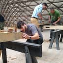 Timber Repair in the Gridshell at Weald and Downland Living Museum