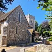 Parts of Rustington Parish Church date back to around 1100