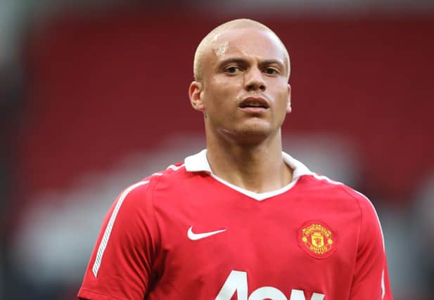 Wes Brown won every domestic competition during his 15 years at Manchester United, including five Premier League titles, two FA Cups, two League Cups and two UEFA Champions League wins. (Photo by Matthew Peters/Manchester United via Getty Images)