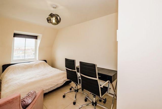 The property has views over the sea on one side, and a view across Worthing on the other.
