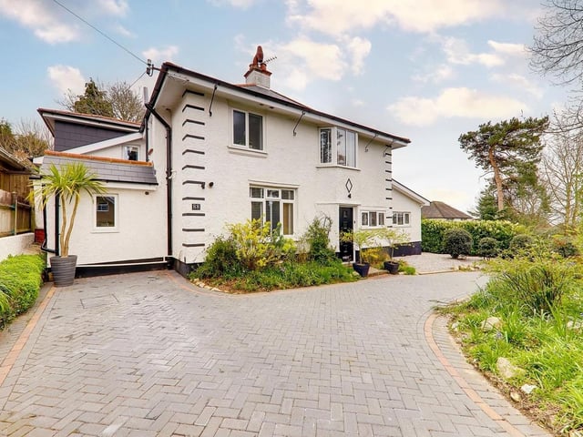 This impressive four-bed home in Salvington Hill, Worthing, is on the market for £850,000