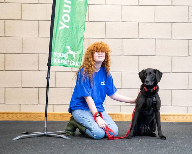 A Worthing girl, 11, took part in a Young Kennel Club summer camp alongside her canine companion. Photo: YKC