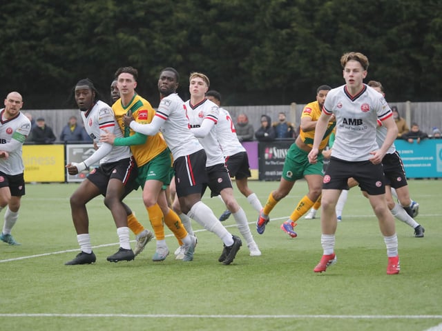 Promotion-chasing Horsham FC were held to a 1-1 draw at home by visiting Chatham Town