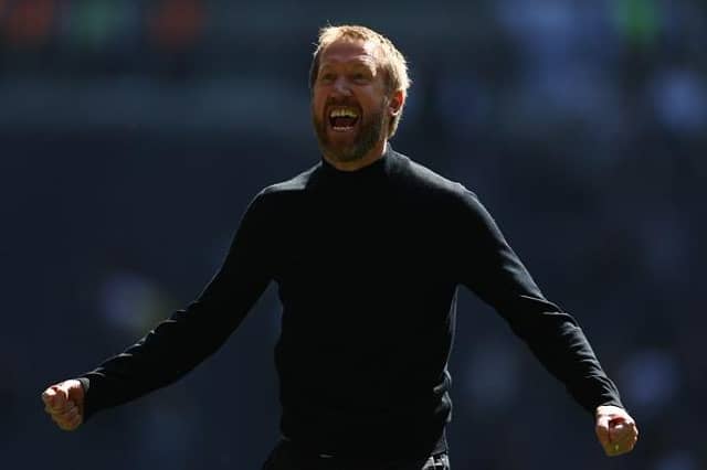 Brighton and Hove Albion head coach Graham Potter guided his team to a ninth placed finish in the Premier League
