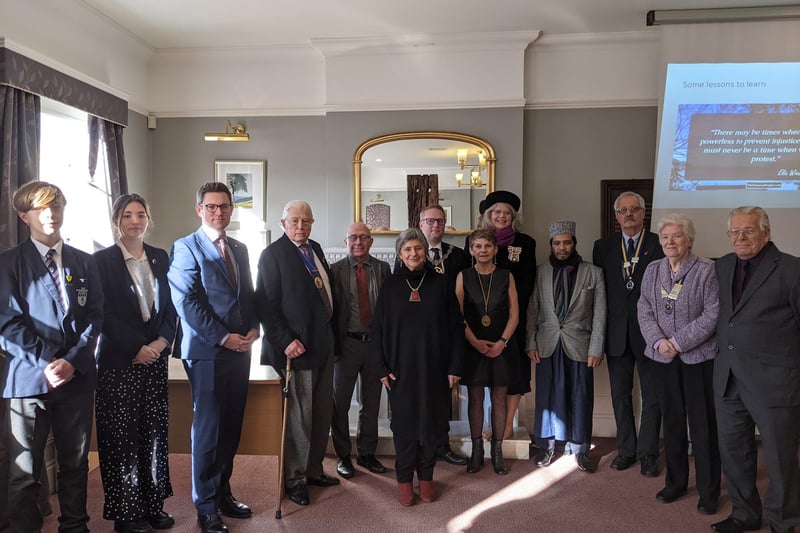 Burgess Hill's multi-faith service featured representatives from Amnesty International, Brighton and Hove Progressive Synagogue, Burgess Hill Mosque, St John the Evangelist, Burgess Hill Girls and Burgess Hill Academy.
