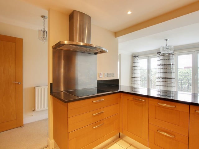 This two-bedroom flat at Warnes, Steyne Gardens, Worthing, has two bathrooms and two reception rooms. It has just come on to the market with Michael Jones Estate Agents at £525,000.