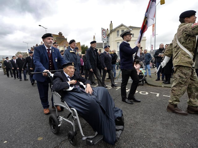 Eastbourne Remembrance Sunday Service (Photo by Jon Rigby)