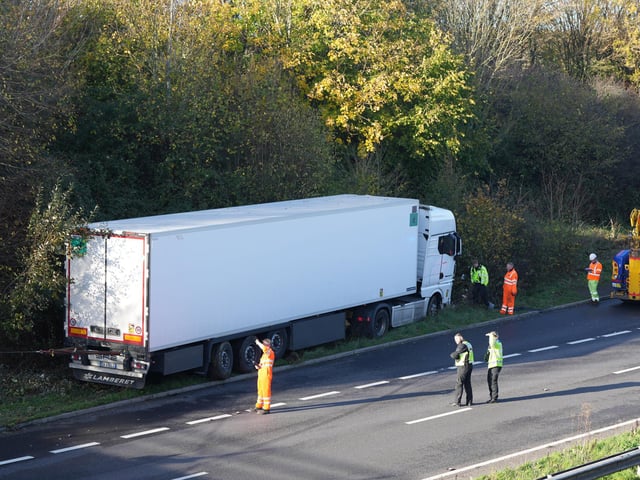 Part of the A23 is closed for recovery work on Friday, November 25, Sussex Roads Police have said
