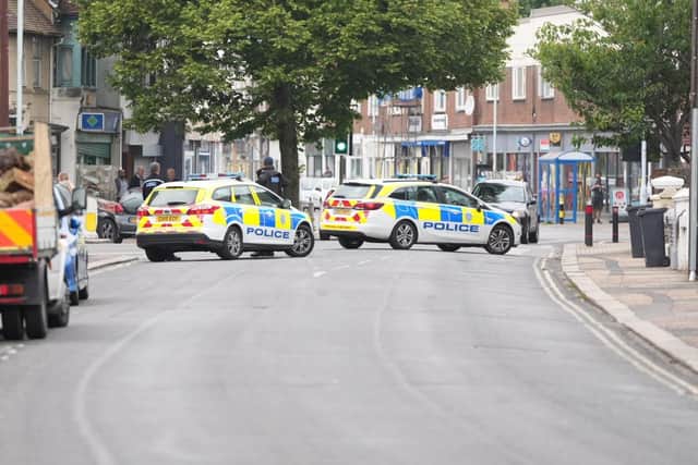 The bomb disposal squad has been spotted in Worthing again this evening (Thursday, June 9)