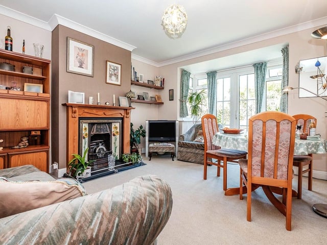 The home in Ophir Road, Worthing, is close to the seafront