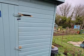 Police are investigating a series of shed break-ins on allotment land in Bexhill