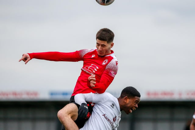 Action from Eastbourne Borough's 2-2 draw with Chelmsford City in National League South at Priory Lane