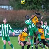Three Bridges in action against Chichester City | Picture: Neil Holmes