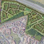 Jubilee Drive Polegate proposed development site (Credit: Wealden planning portal)
