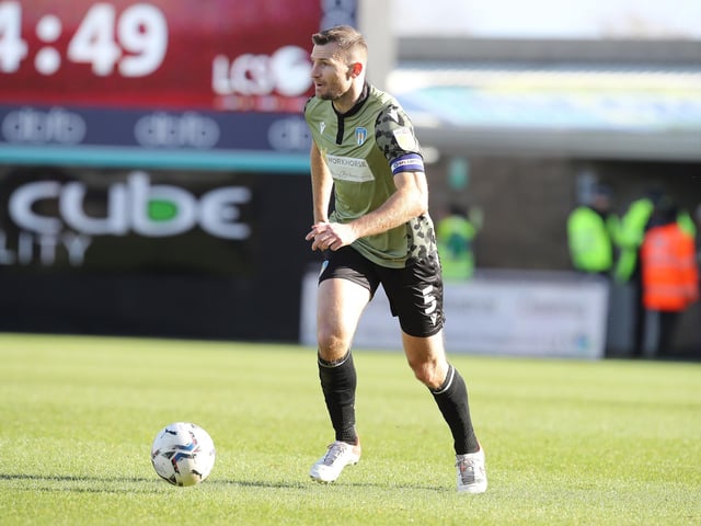 Colchester United's central defender Tommy Smith has bags of experience, including 247 games with Ipswich Town. He is a current New Zealand international.