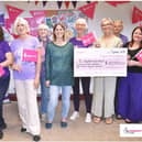 From left to right: Tammara Anderton (Trustee); Helen Warren (Patron); Beth Neal (Community Development Lead); Sam Harris (Trustee - Secretary); Tracy Xerxes (Patron); Cherine Maskill (Trustee); Katie Sutton (CEO); Laura Murphy (Founder); Karen Burrell (Trustee); Clare Corke (Trustee - Treasurer); Georgina Dryburgh (Service Development Lead). Photo: contributed