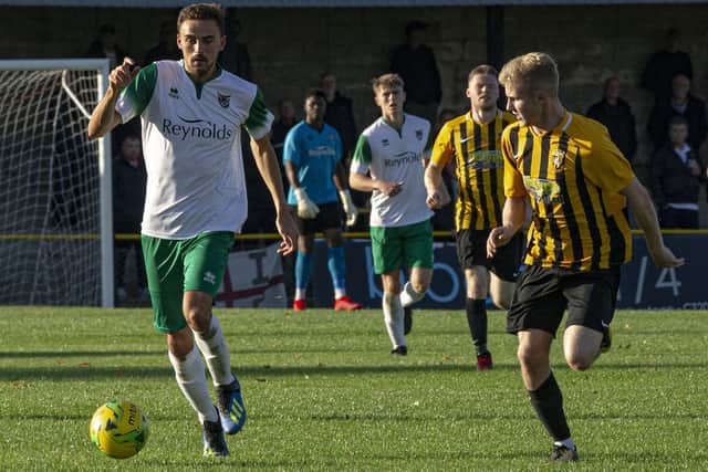 Jimmy Muitt in the last game of his earlier Bognor spell | Picture: Tommy McMillan