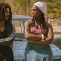 Kingsley Ben-Adir and Lashana Lynch in Bob Marley: One Love (contributed pic)