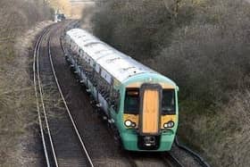 A person has been been hit by a train in Sussex, with all lines blocked between Three Bridges and Horley.