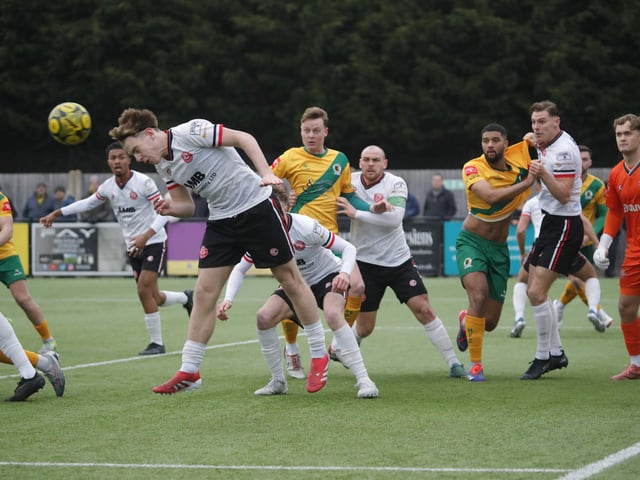 Promotion-chasing Horsham FC were held to a 1-1 draw at home by visiting Chatham Town
