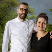 Chef Ben Wilkinson with partner Monika Zurwaska