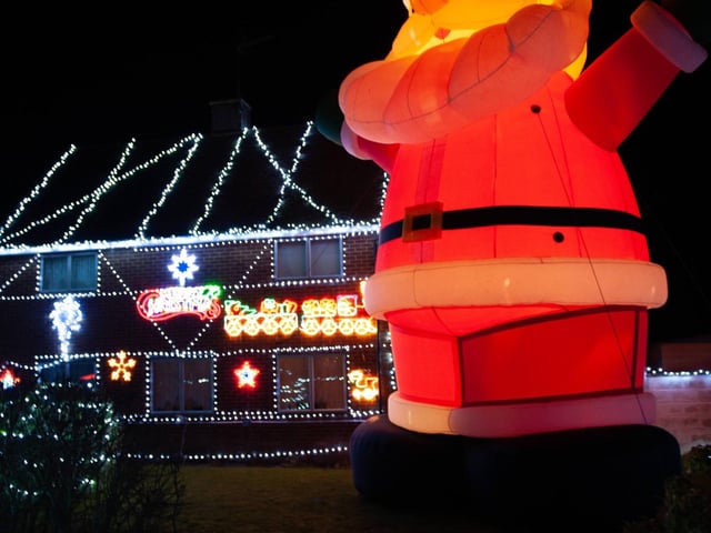 Westfield Christmas lights 2024. Photo by Frank Copper. The event this year has been scaled back significantly.