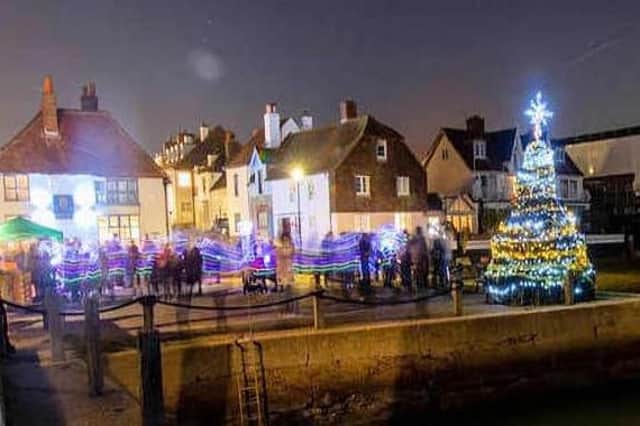 The Emsworth Christmas Light Switch-on are happening tomorrow.