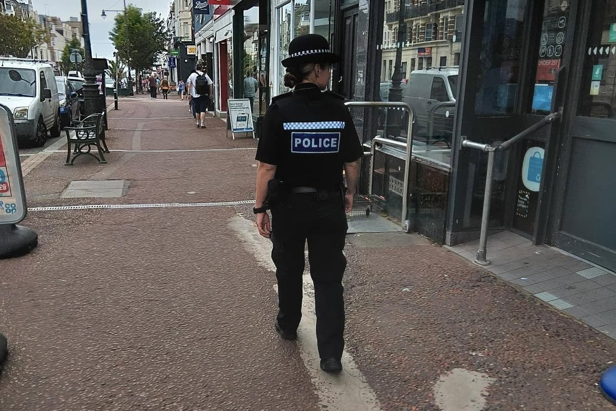 Extra police patrols in Bexhill amid shoplifting and anti-social behaviour ...