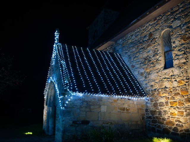 Westfield Christmas lights 2024. Photo by Frank Copper. The event this year has been scaled back significantly.