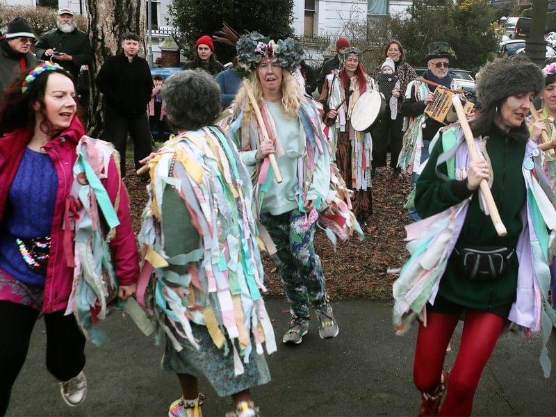 Wassail at Gensing Gardens on January 31 2026. Photo by Roberts Photographic.