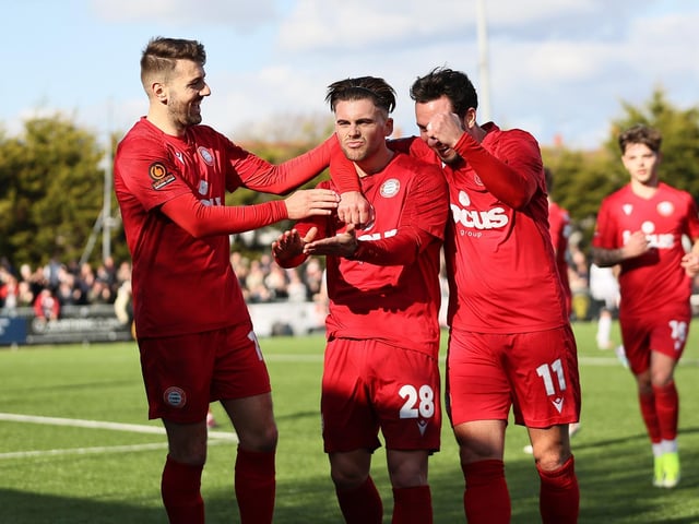 Worthing take on Bath City in front of the TNT Sports cameras at Woodside Road