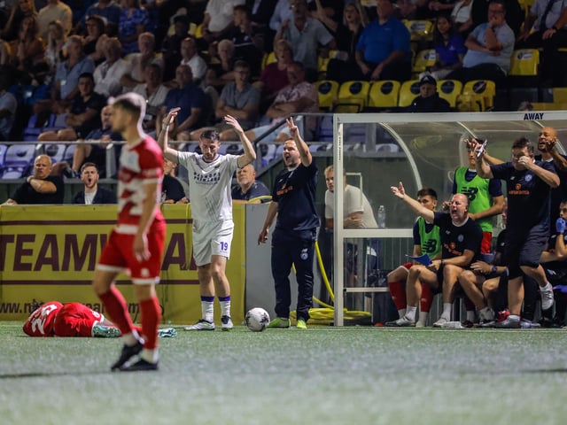 Action from Eastbourne Borough's 2-1 National South win at Havant