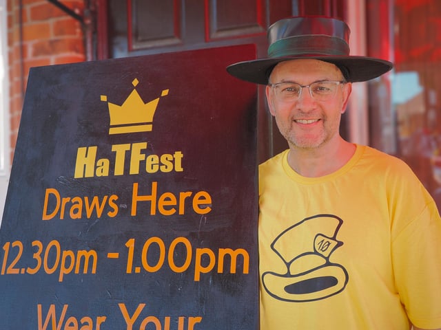 Eastbourne's inaugural Old Town HatFest. Photo: Rupert Kirby
