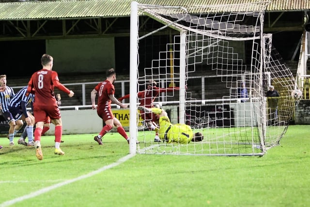 Action from Worthing's National South draw at Bath City