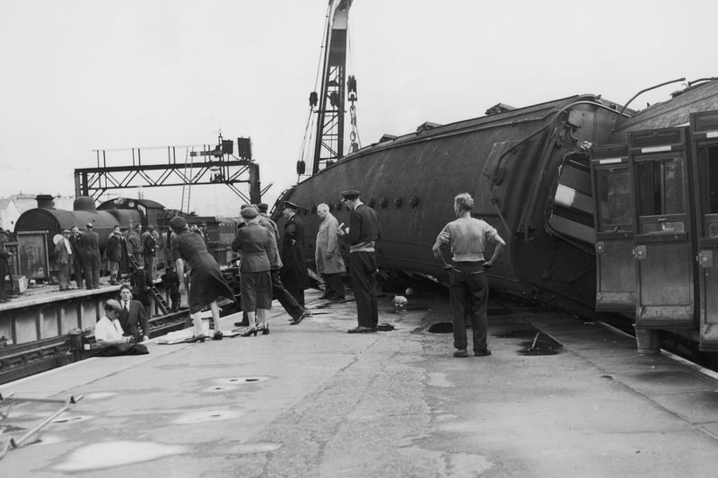 Looking back at the tragic rail crash which killed five people in 1958 (Photo by Keystone/Hulton Archive/Getty Images)