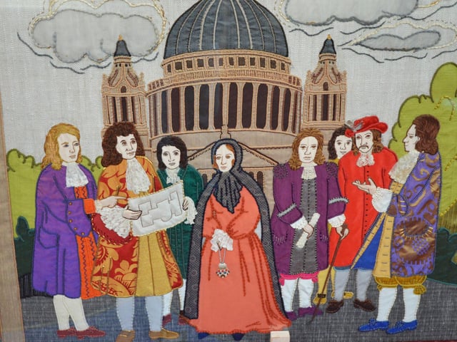 The Hastings Embroidery is on display at the town hall Thursdays-Mondays 10-4 until Sunday, Nov 1.