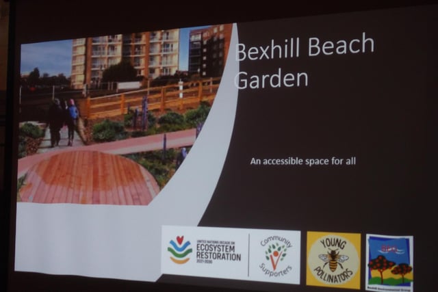 Bexhill beach garden