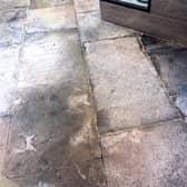 Treasury floor, Chichester Cathedral