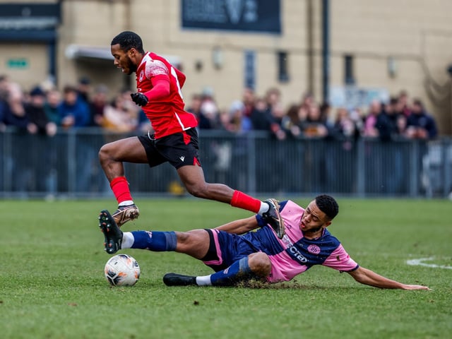 Action and goal celebrations from Eastbourne Borough's fine 3-1 win at Dulwich Hamlet in National League South