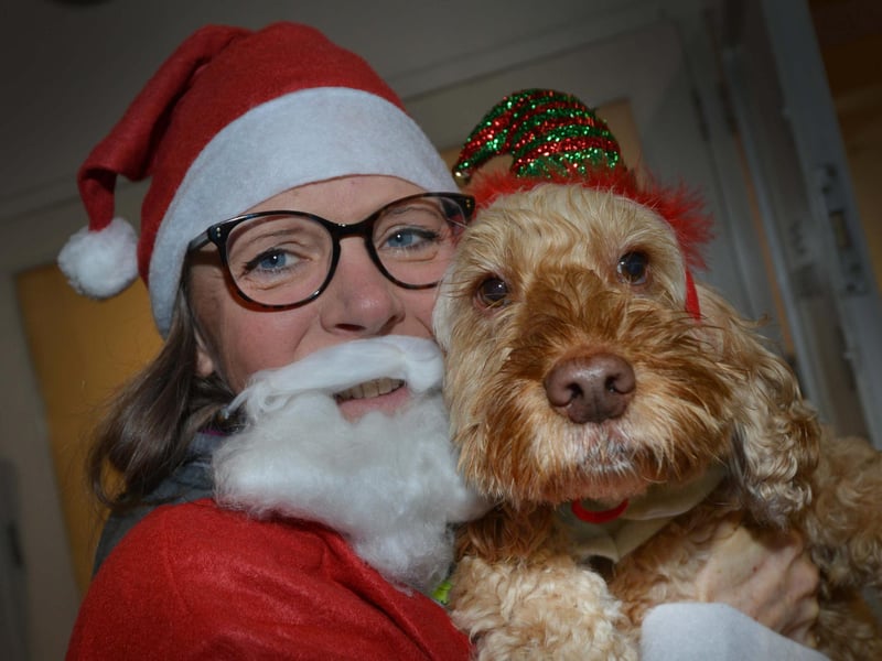 Bexhill Lions' Santa Dash & Santa Paws 2025. Pic Justin L.