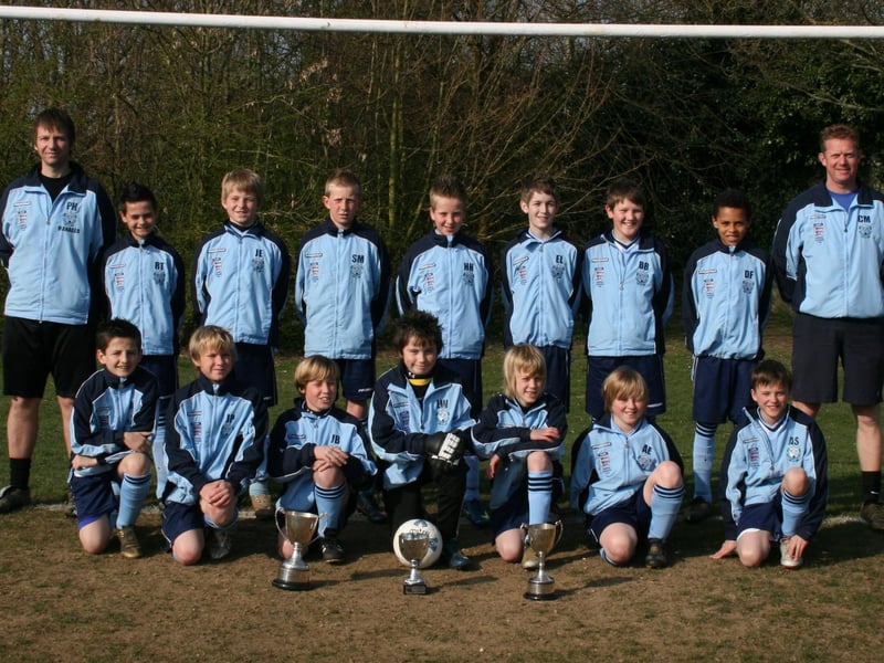 Worthing United U12s in May 2009